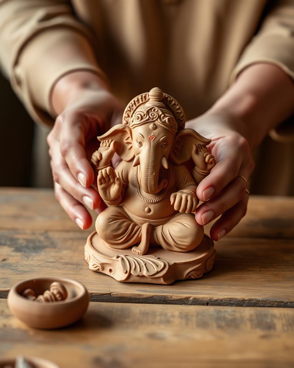 Ganesha Making