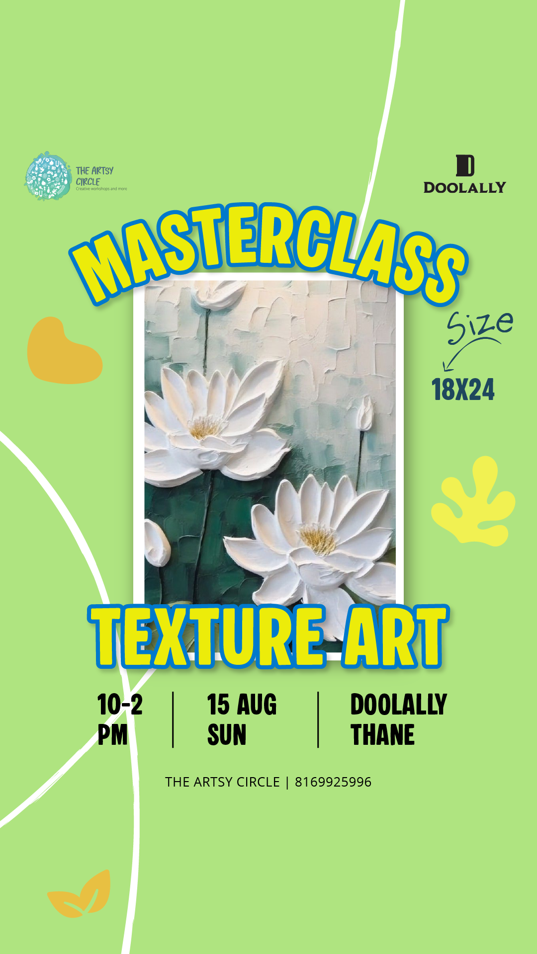 Texture Art Masterclass — Thane — Thane · Doolally